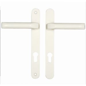 Hoppe Asgard Lever UPVC Door Handles-fix screws 203mm